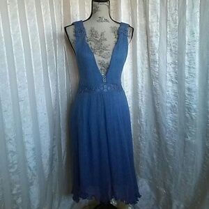 Unique Tanami Plunge Neckline Dress